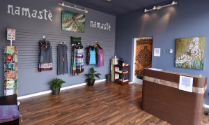 Pompano Beach Yoga Studio retail area